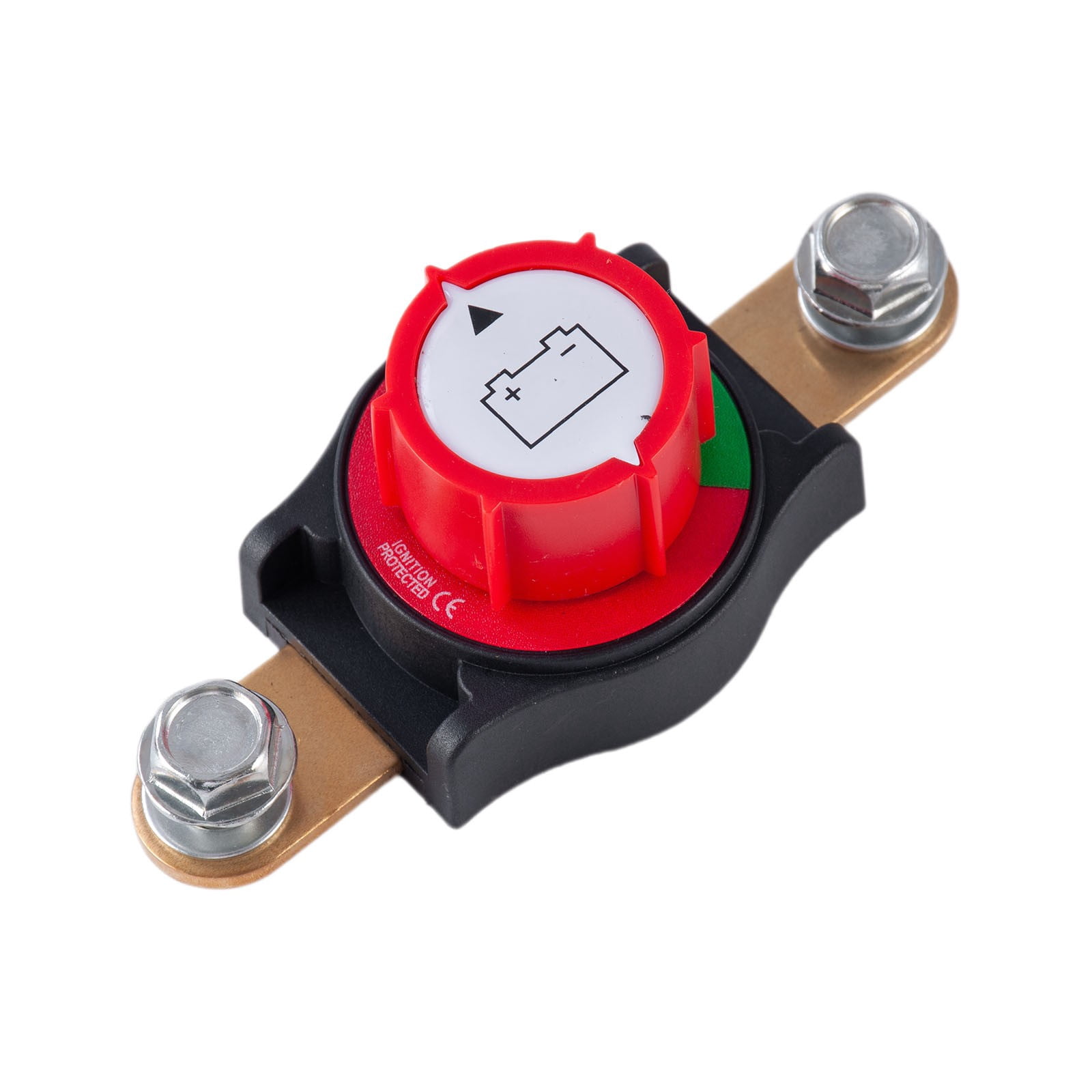 12-48V Heavy Duty Battery Master Disconnect Switch - Side Post Cut-Off Isolator for Marine, Car, RV, Truck & Off-Grid Systems