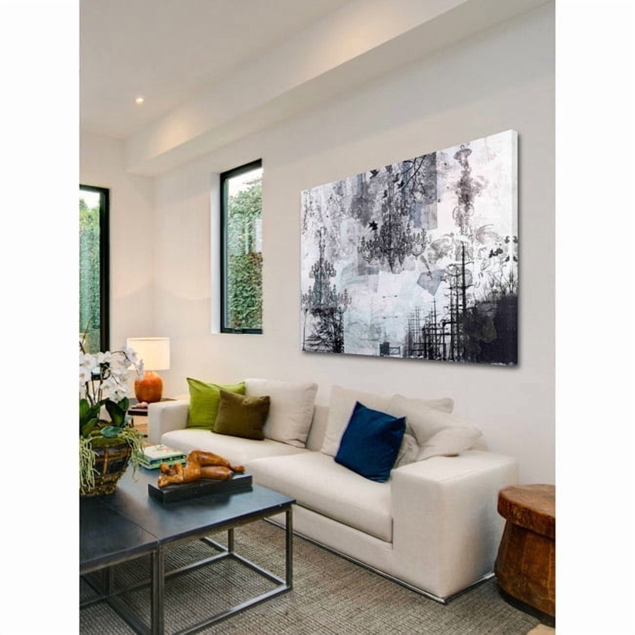 Marmont Hill "Toile Del Uz" by Tracy Silva Barbosa Painting Print on Canvas