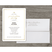 Elegant Grad Deluxe Graduation Invitation