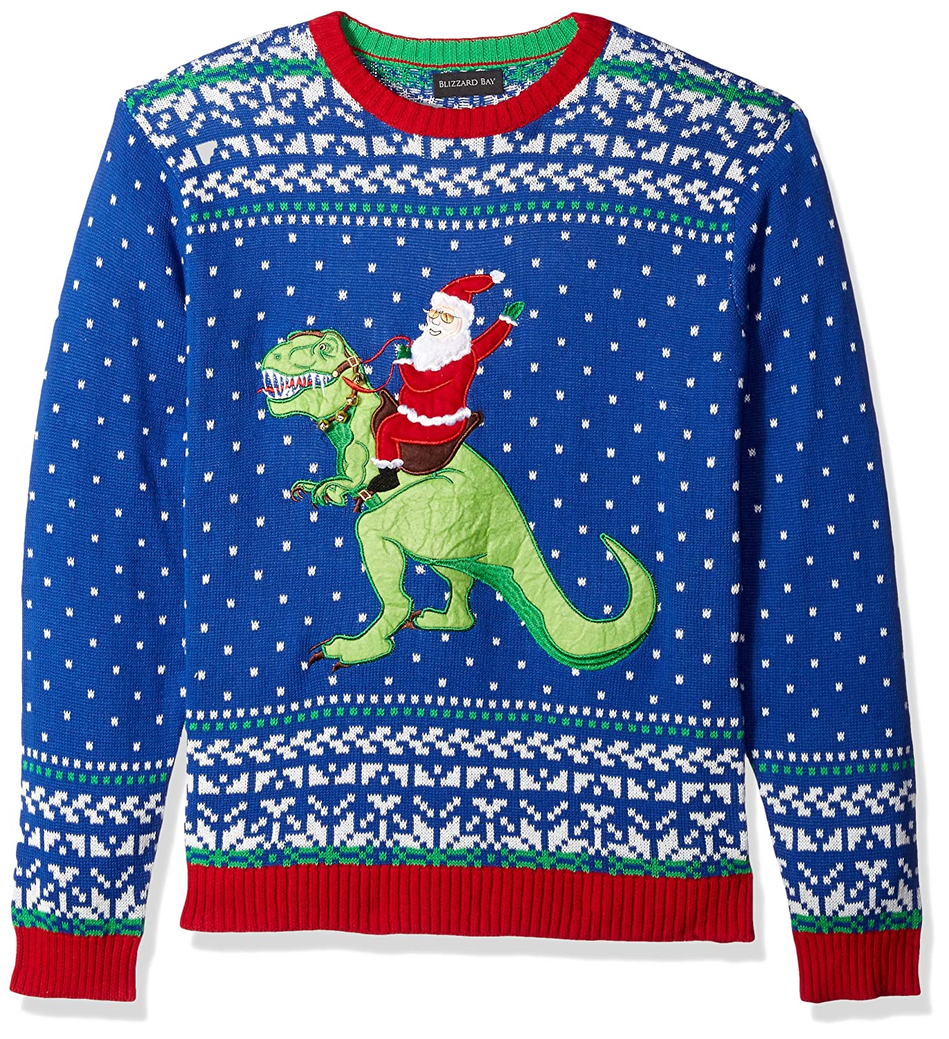 mens dinosaur christmas jumper