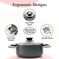 thumbnail image 2 of Aramco Alpine 2.2-Quart Aluminum Non-Stick Dutch Oven Pot with Glass Lid - Durable, PFOA-Free, and Dishwasher-Safe, 2 of 8