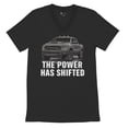 thumbnail image 5 of 702 HP Power Pickup Truck Men's V-Neck T-shirt American 4x4 Offroad 1500 V8 Performance, 5 of 7
