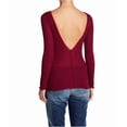 thumbnail image 2 of Free People T-Shirt Basique Ouvert pour Femmes, Rose, Très Petit, 2 of 2