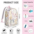 thumbnail image 5 of Smart Sunflower Patterned Backpack with Multiple Sections, Great for Carrying Books and Laptop, Durable Exterior, Celebratory Gift, 5 of 5