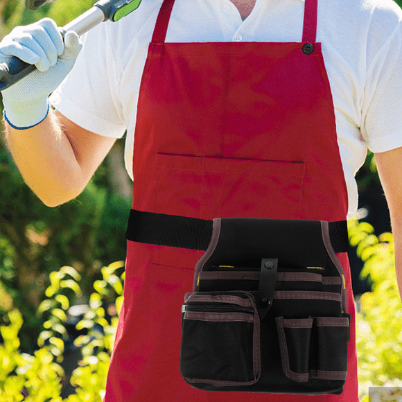 IFANLANDOR 1Pack Work Belt Pouch Oxford Cloth for Electricians with Practical Design and Strong Bearing Force