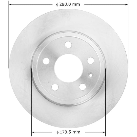 Bendix PRT6038 Premium Brake Rotor