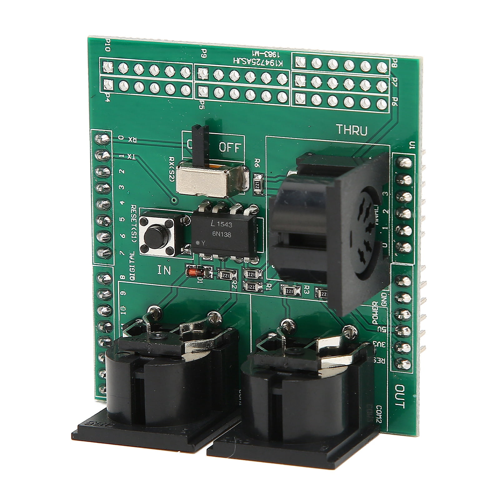 Midi Usb Comimark 1Pcs MIDI Shield Breakout Board For Arduino UNO R3 ...