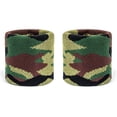 thumbnail image 5 of Suddora Cotton Terry Cloth Sweatband Set with 1 Headband and 2 Wristbands, Green Camo, 5 of 5