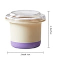 thumbnail image 6 of tasrioml Ice Cube Tray Silicone Ice Cube Maker with Lid for Food Juice Drinks BPA Free Easy Release Baby Blocks Freezer Storage Containers, 6 of 8