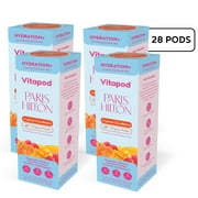 Paris Hilton x Vitapod Hydration+ Tropical Cloudberry Functional Drink Mix, 28 Pods, Sugar-Free, 5 Calories, Packed with Electrolytes, Antioxidants, and Essential Vitamins
