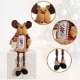 thumbnail image 2 of Adornos Navideños Papá Noel Sentado Muñeco De Nieve De Porcelana Adorno Navideño, 2 of 6