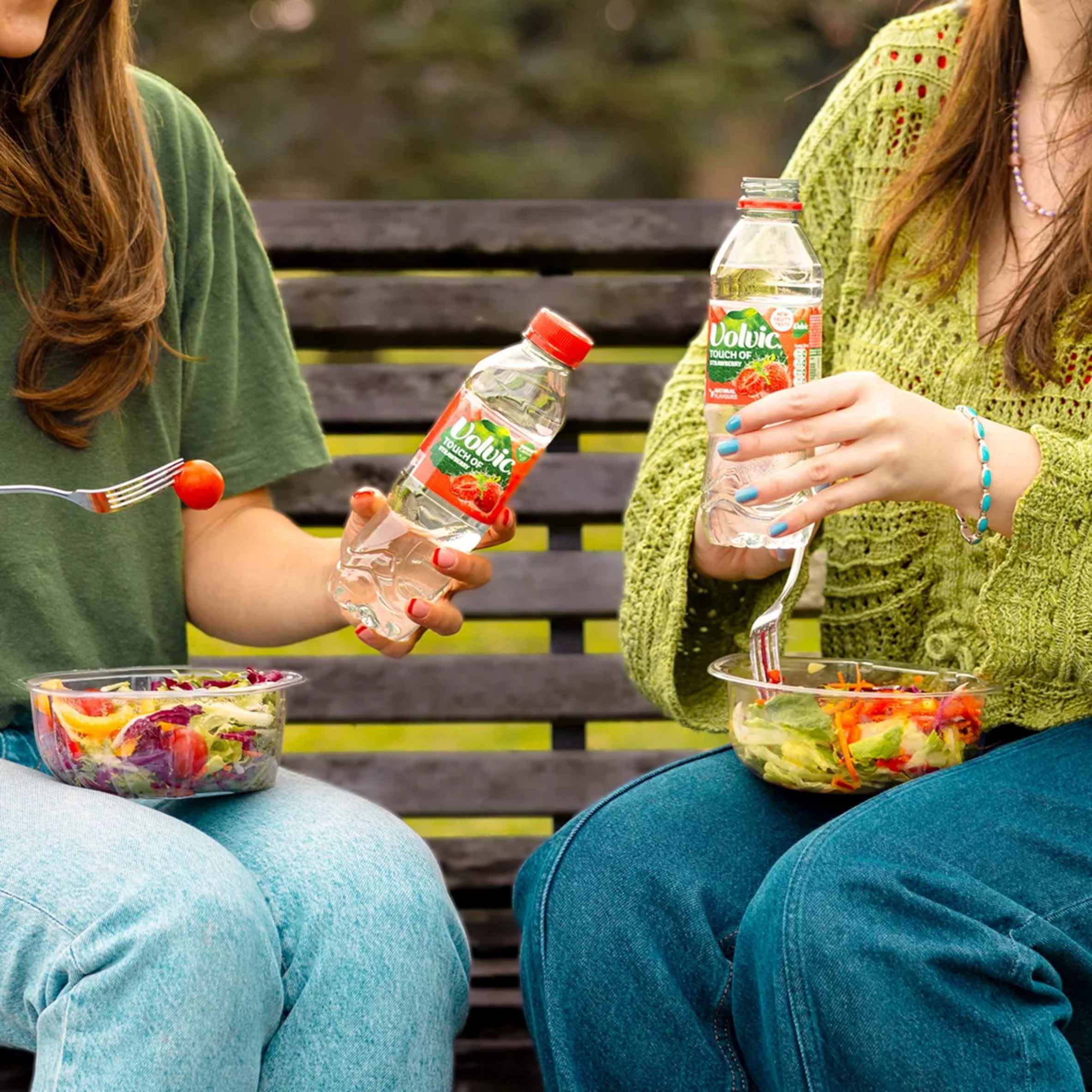 Volvic Touch of Strawberry Sugar Free Flavoured Water 6x500ml, Imported from Britain
