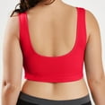 thumbnail image 6 of DDAPJ pyju Women's Seamless Comfortable Sports Bra Wirefree Yoga Bras Soft Comfort Sleep Bralette Sales of Today Red M, 6 of 7