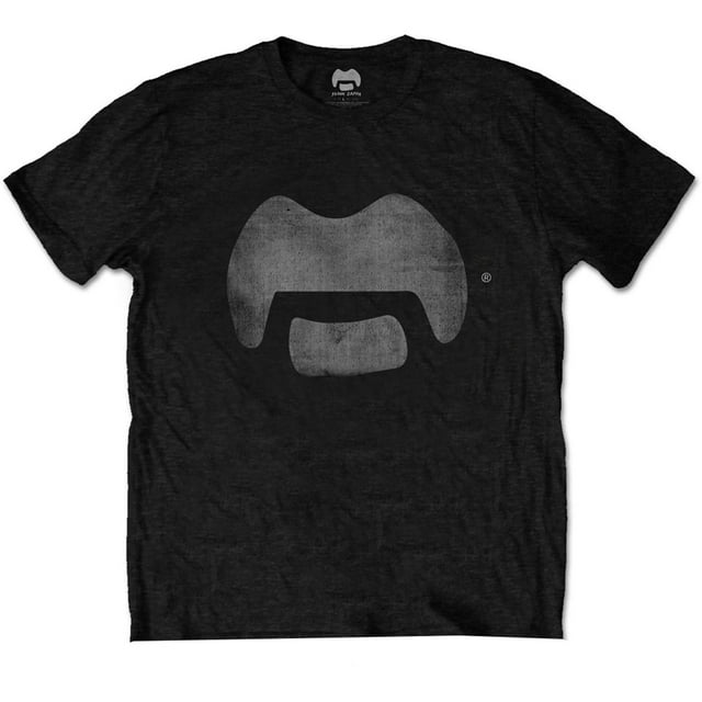 Frank Zappa Adult Tache Cotton T-Shirt