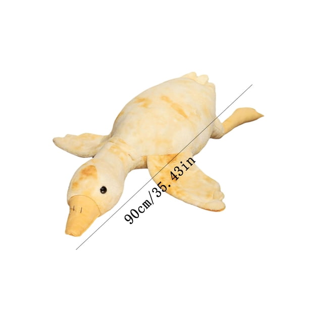 Patos de peluche extra suaves, almohada de peluche con barriga redonda, decoración de seguridad para guardería, juguete sensorial, compañero de abrazo navideño para niños, peluche para dormir.