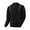 Black, variant on Miqool Men's Plaid Patchwork Pullover Sweater V Neck Long Sleeve Casual Winter Fall Sweater Tops Knitwear