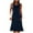 Navy, variant on Quinlirra sundresses for women long Women's Fashion Sexy Solid Sleeveless Pleated Dresses Mini Dress