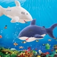 thumbnail image 2 of Bluethy 40/50cm Cute Simulated Shark Fish Plush Toy Soft Stuffed Doll Pillow Cushion, 2 of 8