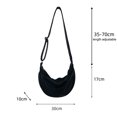 thumbnail image 3 of Crossbody Bag Crescent Messenger Bags Casual estilo japonés para vacaciones de fin de semana Ndcxsfigh Para Estrenar, 3 of 9
