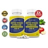 (2 Pack) Keto Maxx Xtreme 1200MG Pills Includes Apple Cider Vinegar goBHB Strong Exogenous Ketones Advanced Ketogenic Supplement Ketosis Support for Men Women 120 Capsules
