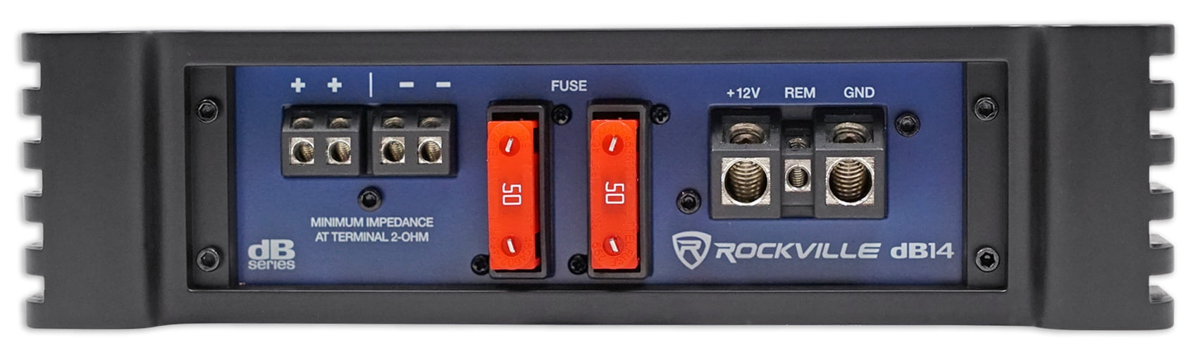 Rockville dB14 4000w Peak/1000w RMS Mono 2 Ohm Amplifier Car Audio Amp