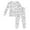 AB456 White, variant on Tisuna Kids Girls Fall Pajamas Set Fashion Long Sleeve Crew Neck Diy Graphic Print Tops And Pants Sleepwear Children'S 2 Pieces Loungewear Matching Set Size 2-3 Years