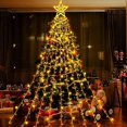 thumbnail image 2 of Luces navideñas al aire libre, modos de iluminación de 12.6 pies, luces de cascada para Navidad, adornos navideños para patio, luces navideñas para Tree House Holida, 2 of 5