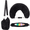 Black, variant on Bxaolu Travel Pillow for Extra Luggage: Stuffable Neck Pillow with Adjustable Neck Size | Travel Essentials | Transformable Carry-On Solution | U-Shaped Soft Velvet Cover