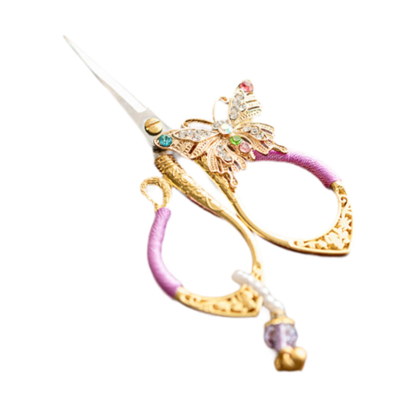 Tachiuwa Sewing Detail Shears DIY Craft Sharp s Sturdy Embroidery Tailor for Quilting Household Kitchen