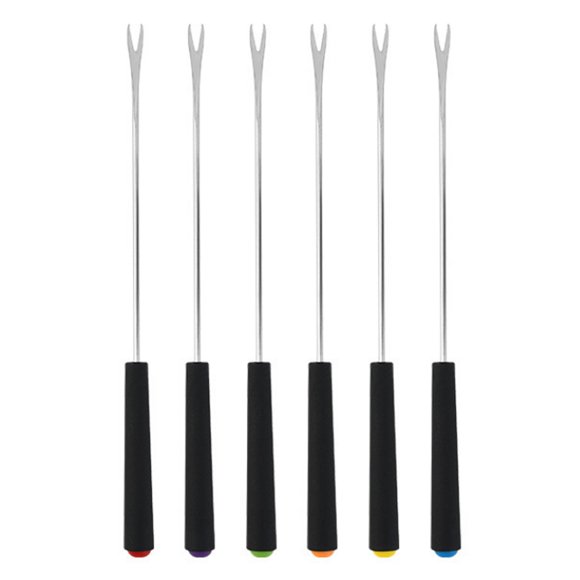 6 PCS Retractable Marshmallow Roasting Sticks for Fire Pit, BBQ Tools, Stainless Steel Skewers Accessories