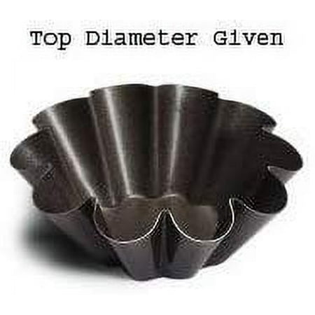 

Paderno Brioche Mold Non Stick Tinned Steel - 3 75mm