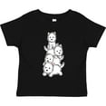 thumbnail image 3 of Inktastic Kawaii Westie Stack Boys or Girls Toddler T-Shirt, 3 of 5