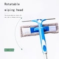 thumbnail image 4 of HBYJLZYG Window Squeegee Cleaner, 2 In 1 Shower Squeegee with Extension Pole, 60‘’ Window Washing Equipment , Glass Cleaning Tools for Indoor/Outdoor Window, 4 of 7