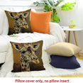 thumbnail image 4 of FCXZI Farmhouse Decor Giraffe Pillow Cushion Case for Sofa Couch 20x20in, 4 of 5
