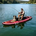 thumbnail image 3 of AISUNSS 11 ft Inflatable Stand up Paddle Board, Complete SUP Accessories, Wide Non-Slip Deck Design for Adults & Teenagers, 3 of 10