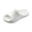 White, variant on Dakaela Massage Slippers for Women Men Plantar Fasciitis Orthotic Cloud Slides Arch Support Non Slip Bath Shower Shoes Indoor Outdoor Black 6.5