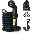 thumbnail image 3 of Nupair 50ft Expandable Lightweight Garden Hose with Flexible Multifunction Nozzle, 3 of 5