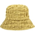 thumbnail image 5 of CoCopeaunts Summer Tin Women Bucket Hat Pleated Design Folds Basin Hat for Ladies Sun Protection Trendy Casual Fisherman Hat, 5 of 8
