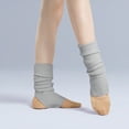 thumbnail image 2 of Daznico Adult Ballet Dance Leg Warmers Knit Yoga Socks Over Knee Long Leggings for Winter Latin Practice, 2 of 6