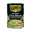 Trappey's Canned Green Lima Beans with Bacon, 15.5 oz Can