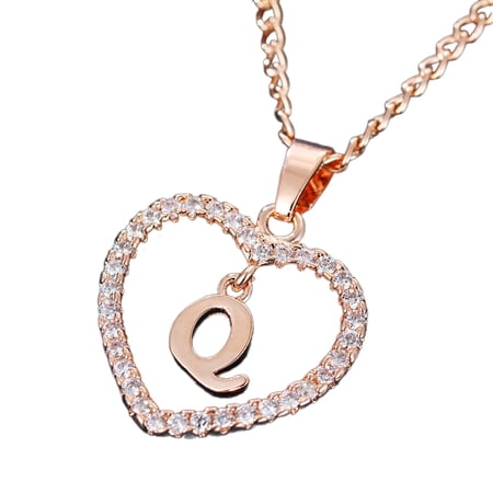 DESIGNICE 2026 New Initial Necklace for Women,Chic Gold Initial Necklace for Women,Delicate Dainty Necklace,Personalized Initial Necklace for Elegant Styling,Q