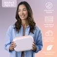 thumbnail image 3 of Bentgo Chill Max Leak-Proof XL Lunch Box - Included Ice Pack Keeps Food Cold; 5-Cup Capacity for Adults & Ages 8+, 3 or 4 Compartment Bento Box, BPA-Free, Dishwasher Safe (Lavender & Peach Blossom), 3 of 9