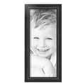 thumbnail image 2 of ArtToFrames 7" x 17" Galleria Noir Picture Frame, 7x17 inch Black MDF Poster Frame (WOM-4083),  Pack, 2 of 6