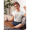 thumbnail image 2 of Cat Squad I. T-Shirt Women -June Erica Vess Designs, Female x-Large, 2 of 4