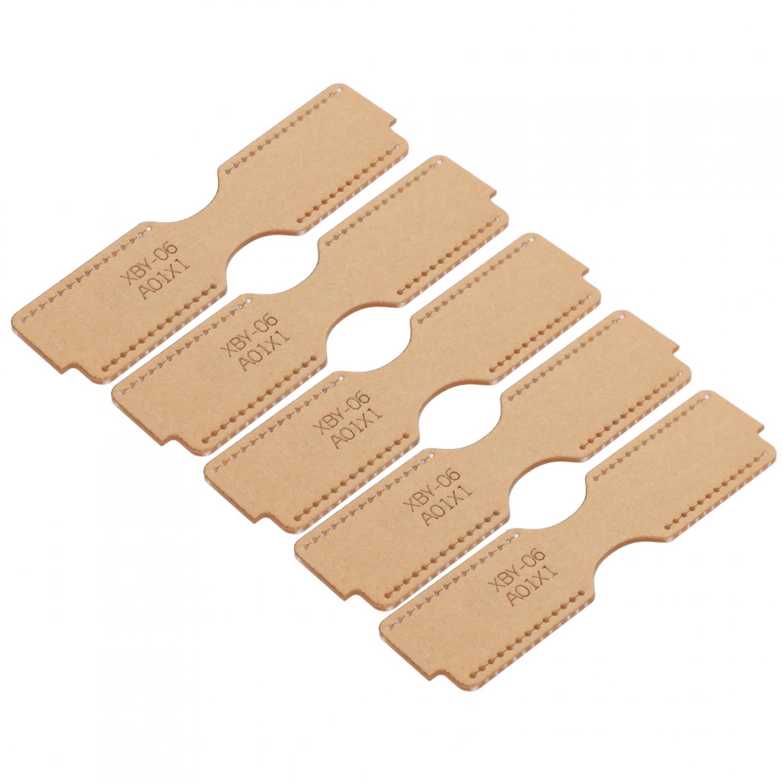 Crystaltransparent Leather Acrylic Template, Heavier Avoiding Waste