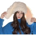 thumbnail image 1 of LinYooLi Cute Bunny Ear Hat Rabbit Ears Cap Y2k Plush Fun Costume Hats Faux Fur Warm Cosplay Party Hat, 1 of 7