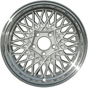 Remanufactured Machined Lip and Painted Silver Aluminum Wheel 16 x 7 F7AZ1007AA fits 1997-2002 Ford Crown Victoria