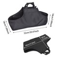thumbnail image 5 of Large Capacity Firewood Bag Firewood Storage Bag Outdoor Log Rack Waxed Wood Log Carrier with Solid Wood Carry, 5 of 5