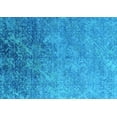 thumbnail image 1 of Ahgly Company Indoor Rectangle Oriental Light Blue Industrial Area Rugs, 2' x 4', 1 of 4
