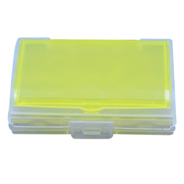 Coofit Pill Case 7-Grid Plastic Portable Double Deck Pill Storage Box Mini Jewelry Case